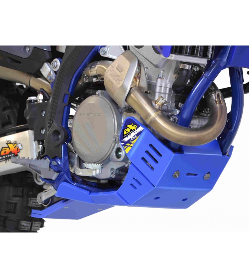 AXP Ποδιά Κινητήρα με Προστασία Μοχλικού Sherco SEF 250 / SEF 300 '2025' - Blue - Image 3