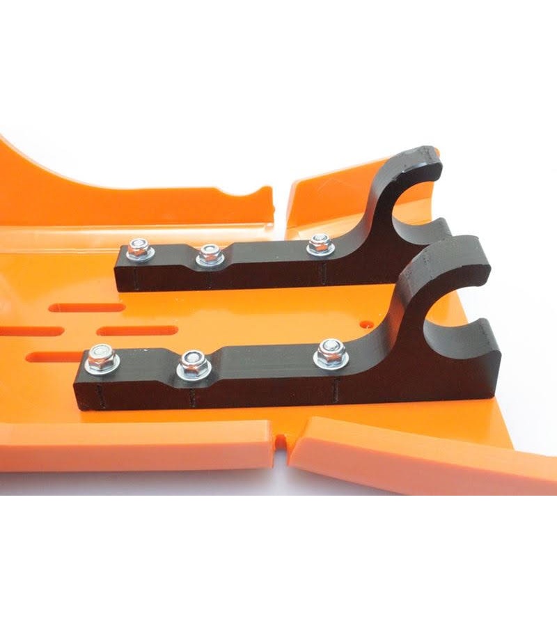 AXP Xtrem Ποδιά Κινητήρα KTM EXCF450, EXCF500 '17-23' - Orange - Image 2