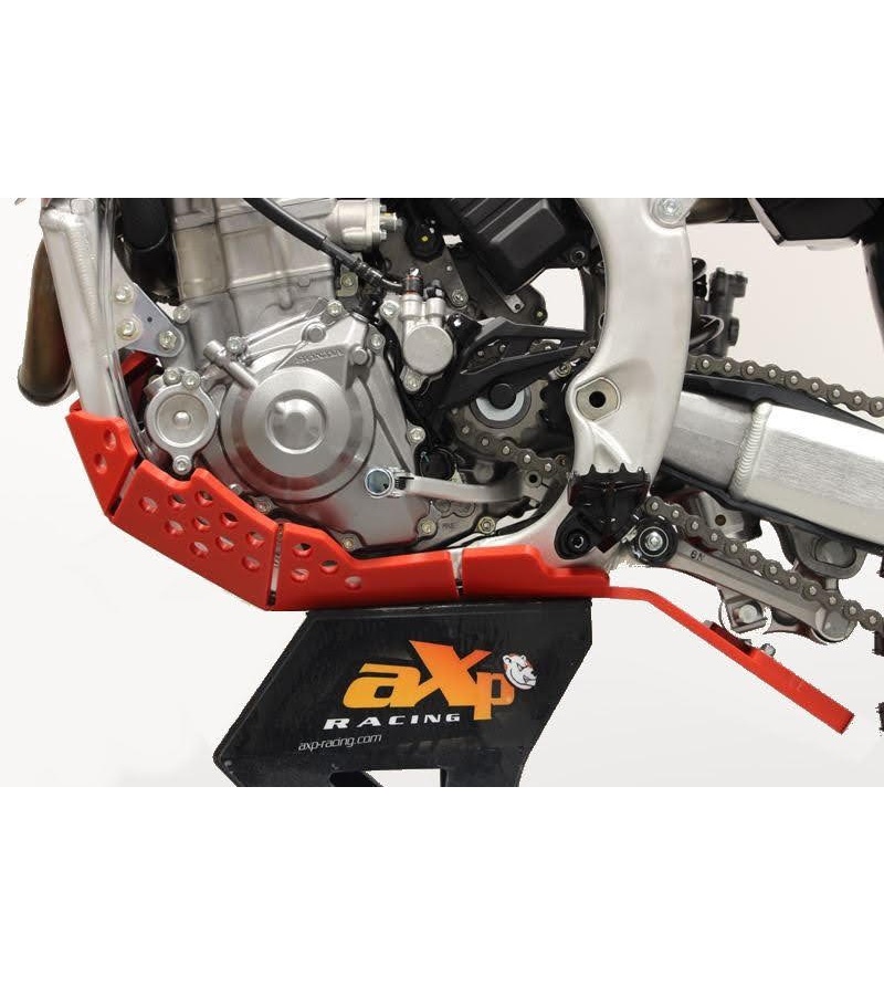 AXP Ποδιά Κινητήρα με Προστασία Μοχλικού Honda CRF450R & RX '21-25' - Red 3 AXP Ποδιά Κινητήρα με Προστασία Μοχλικού Honda CRF450R & RX '21-25' - Red - Image 3