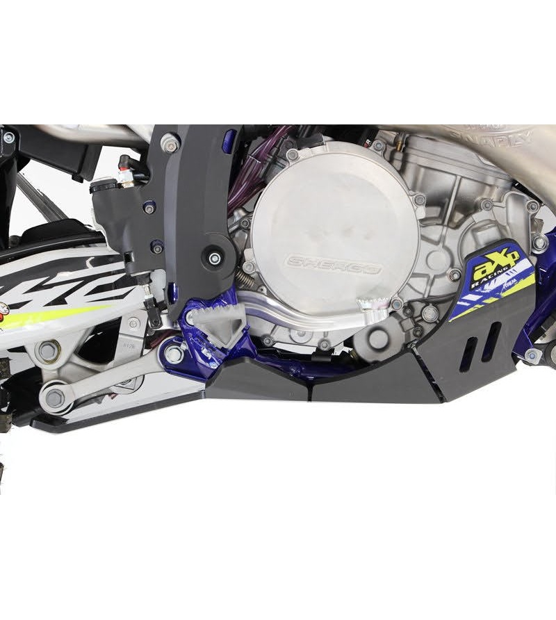 AXP Ποδιά Κινητήρα με Προστασία Μοχλικού Sherco SE250, SE300 '14-24' - Black - Image 4