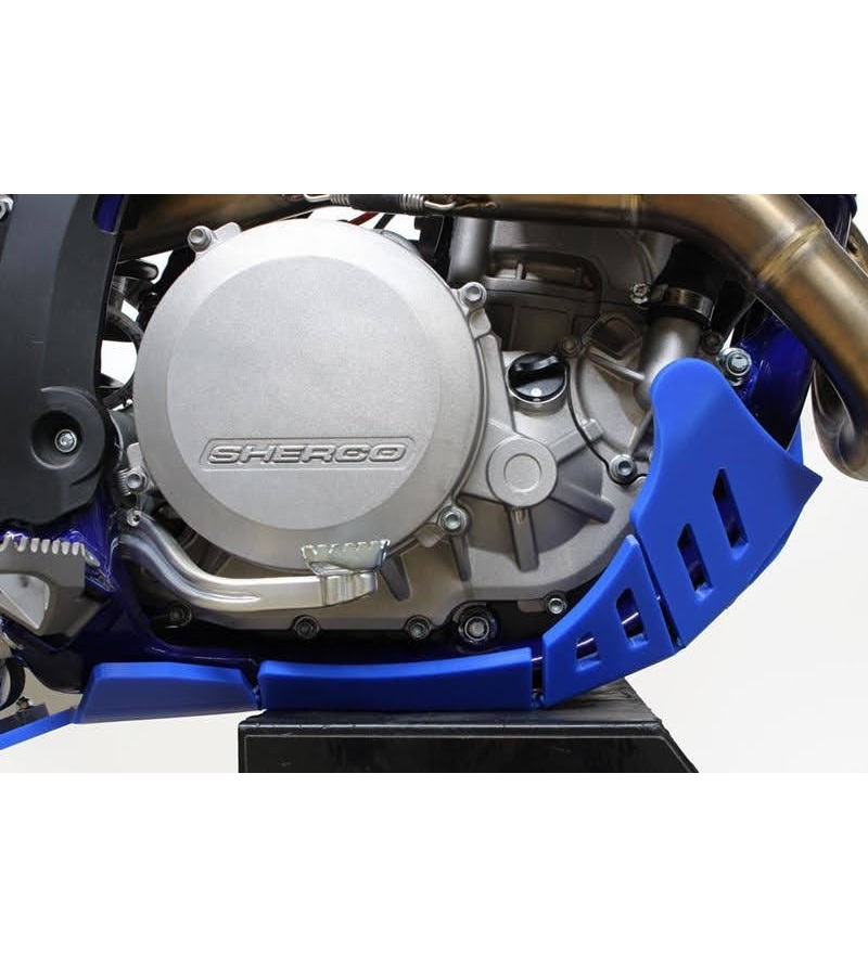 AXP Ποδιά Κινητήρα με Προστασία Μοχλικού Sherco SEF450, SEF500 '19-23'- Blue - Image 3