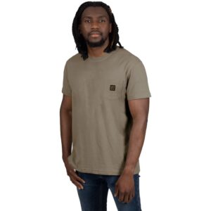 FXR T-Shirt Work Pocket Premium Stone