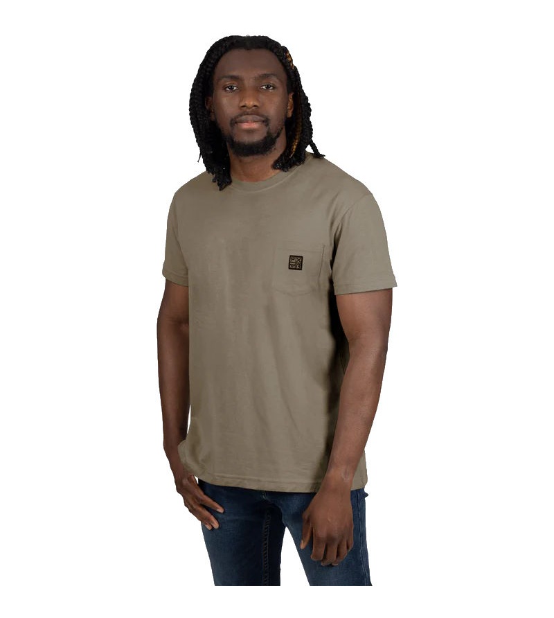 FXR T-Shirt Work Pocket Premium Stone 1 FXR T-Shirt Work Pocket Premium Stone