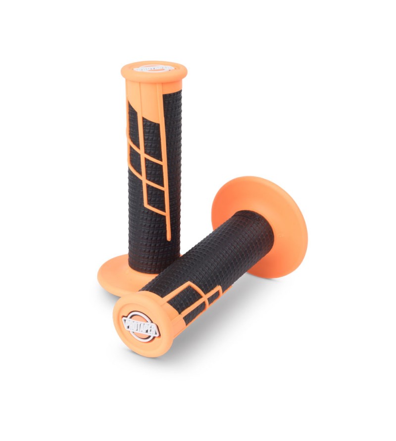 Protaper Clamp On Χειρολαβές 1/2 Waffle - Orange/Black