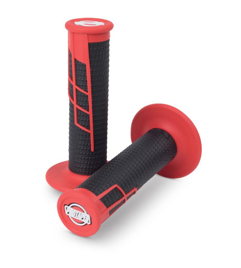 Protaper Clamp On Χειρολαβές 1/2 Waffle - Red / Black