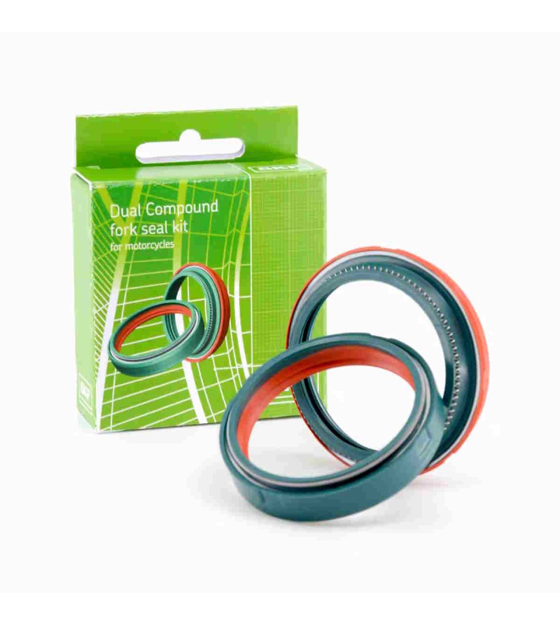 SKF Dual Compound Τσιμούχα + Ξύστρα για ένα Καλάμι Showa 49.0mm 1 SKF Dual Compound Τσιμούχα + Ξύστρα για ένα Καλάμι Showa 49.0mm