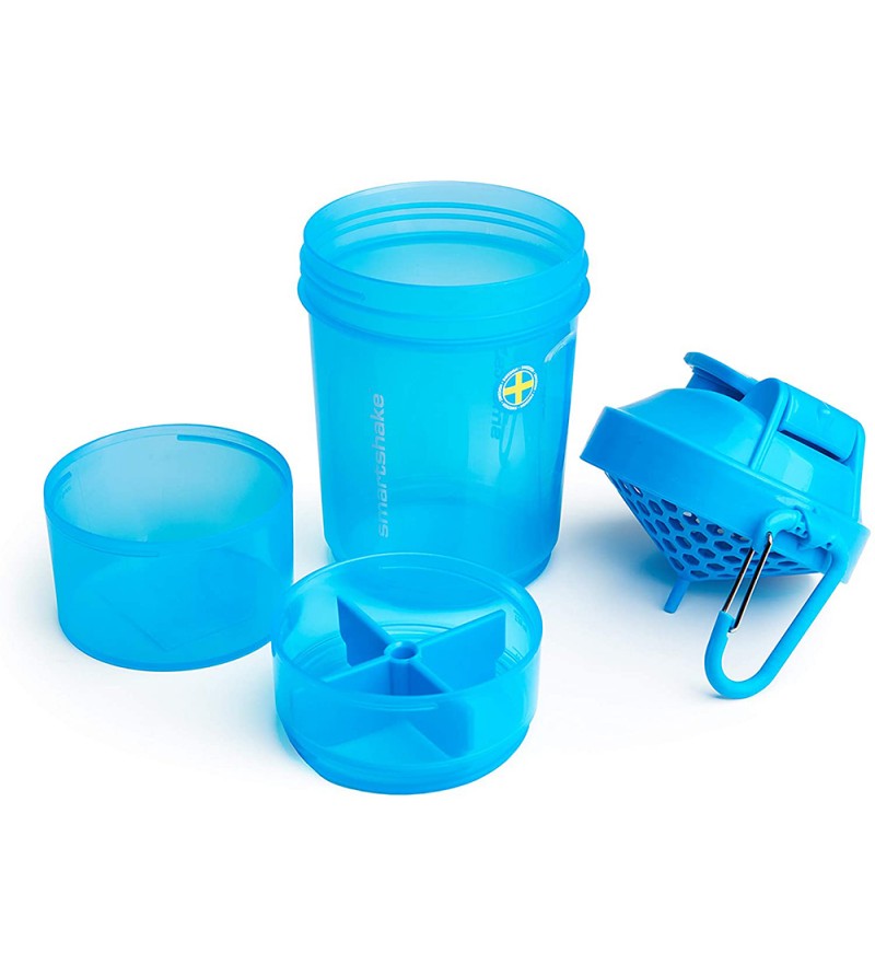 Smartshake Shaker πολλαπλών χρήσεων - Original 2GO 600ml Neon Blue 2 Smartshake Shaker πολλαπλών χρήσεων - Original 2GO 600ml Neon Blue - Image 2