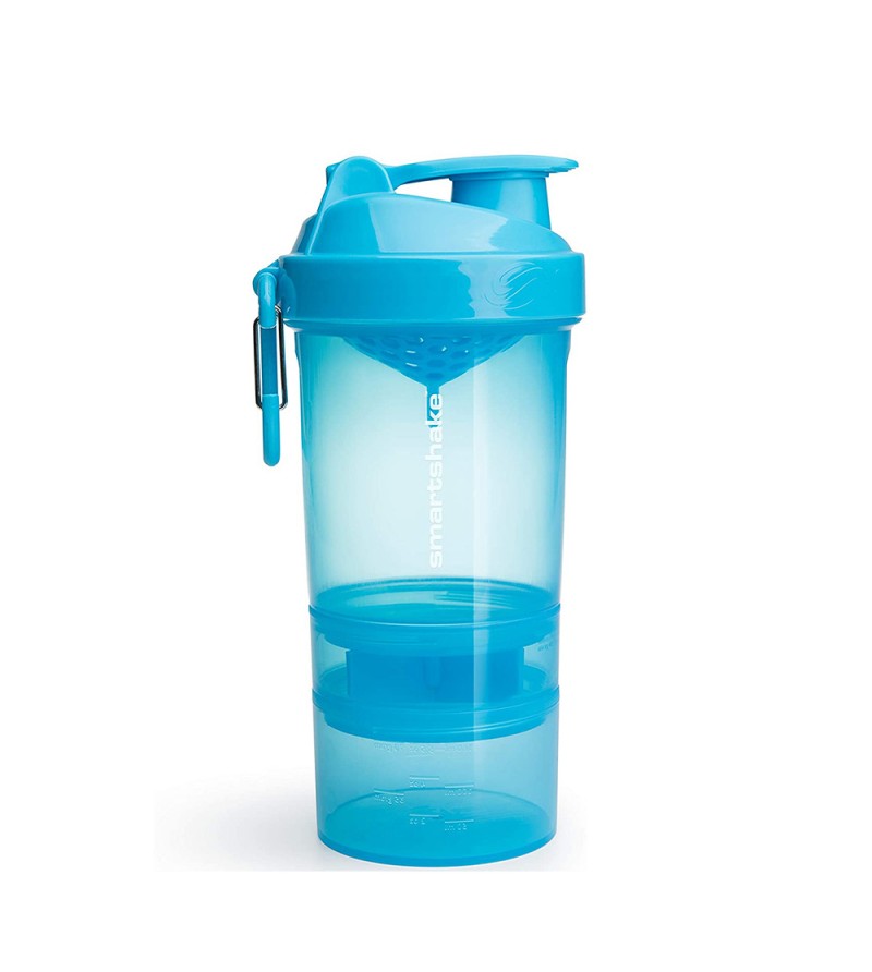 Smartshake Shaker πολλαπλών χρήσεων - Original 2GO 600ml Neon Blue 1 Smartshake Shaker πολλαπλών χρήσεων - Original 2GO 600ml Neon Blue