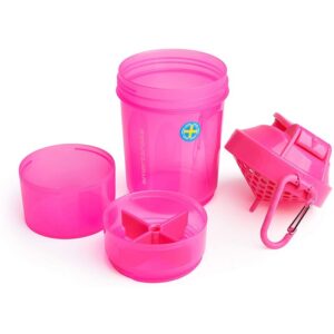 Smartshake Shaker πολλαπλών χρήσεων - Original 2GO 600ml Neon Pink 5 smartshake shaker πολλαπλών χρήσεων original 2go 600ml neon pink 2