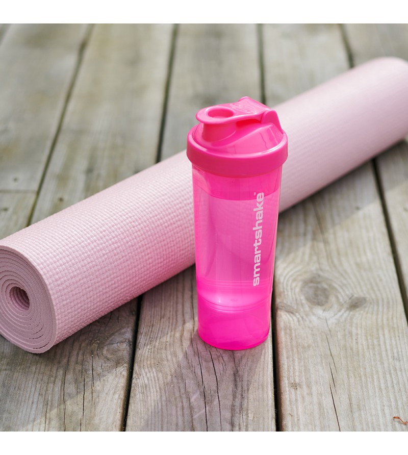 Smartshake Shaker πολλαπλών χρήσεων - Slim 500ml Neon Pink 3 Smartshake Shaker πολλαπλών χρήσεων - Slim 500ml Neon Pink - Image 3