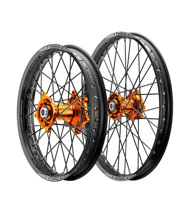 Talon Εμπρός Τροχός 21''με Billet Κέντρο για KTM Enduro & Motocross Πορτοκαλί / Μαύρο