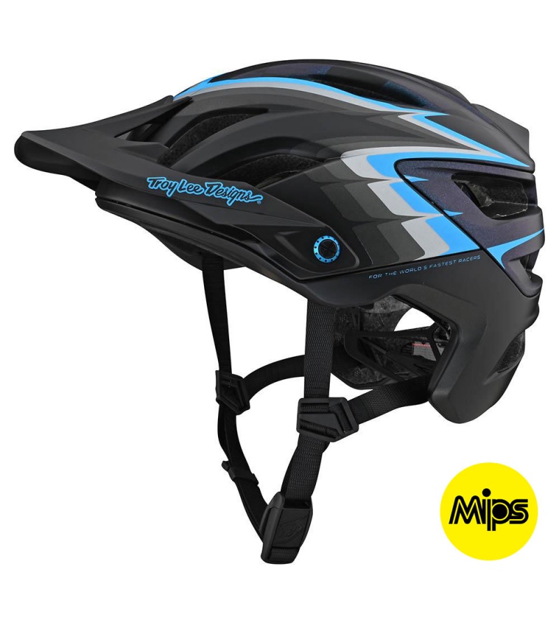 Troy Lee Designs Κράνος A3 ΜΤΒ Sideway Black 1 Troy Lee Designs Κράνος A3 ΜΤΒ Sideway Black