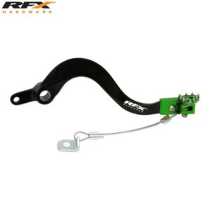 Πετάλ Πίσω Φρένου Flex, RFX Pro (Black/Green) Kawasaki