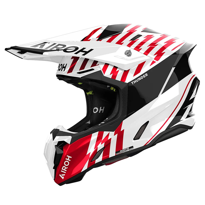 Κράνος Airoh Twist 3 Thunder κόκκινο gloss ECE 22.06