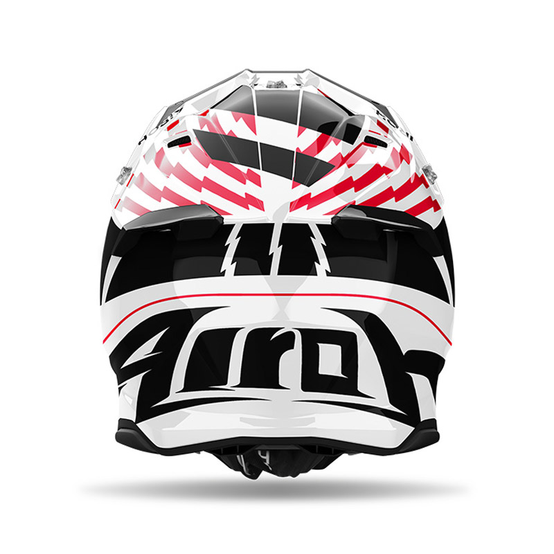 Κράνος Airoh Twist 3 Thunder κόκκινο gloss ECE 22.06 - Image 3