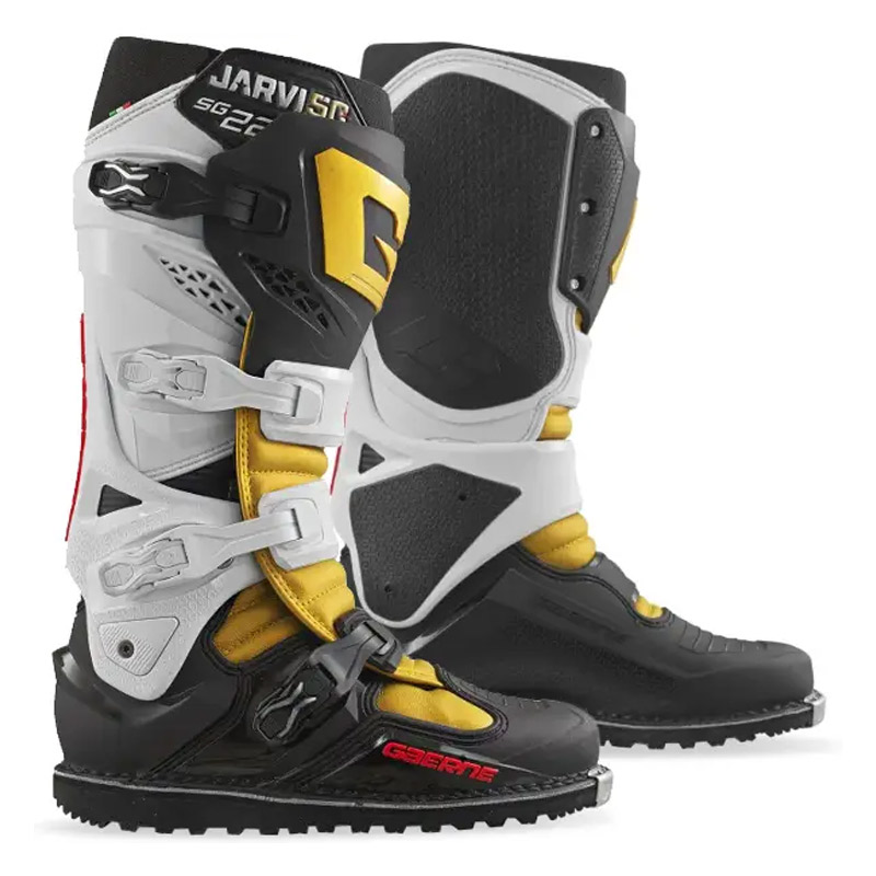 MX Μπότες Gaerne SG 22 Jarvis 50th anniversasy limited edition μαύρο/άσπρο