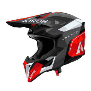 Κράνος Airoh Wraaap ECE 2206 Conquer κόκκινο gloss