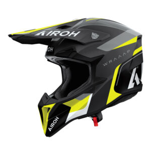 Κράνος Airoh Wraaap ECE 2206 Conquer κίτρινο matt