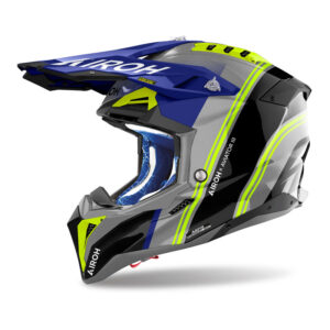 Κράνος Airoh Aviator 3 ECE 22.06 Hima μπλε gloss