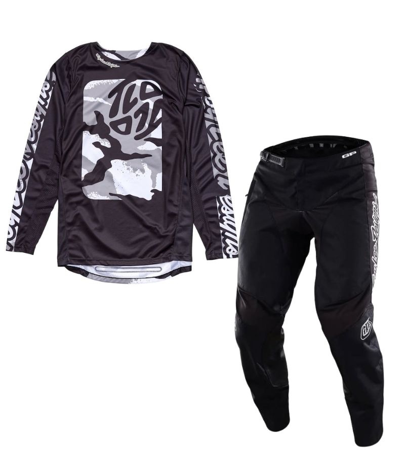 Στολή MX GP pro Boxed in Mono Black / White 1 Στολή MX GP pro Boxed in Mono Black / White