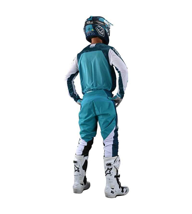 Στολή MX Troy Lee Designs GP Air Veloce Camo Marine - Image 2