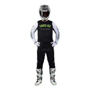 Στολή MX Troy Lee Designs GP Pro Boltz Black / White