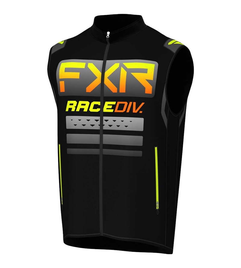 FXR Αμάνικο Μπουφάν Endruro Black / Char / Inferno