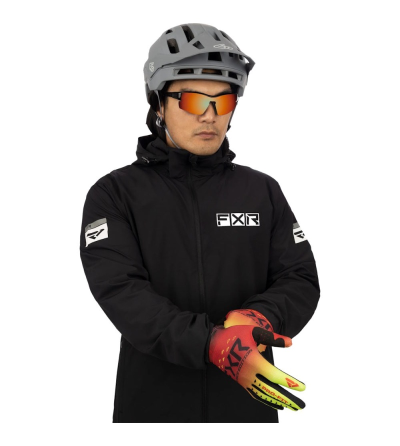 FXR Αντιανεμικό Μπουφάν Ride Pack Black - Image 3