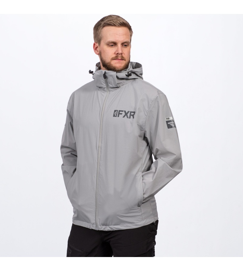 FXR Αντιανεμικό Μπουφάν Ride Pack Grey