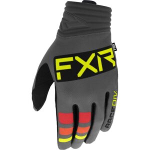 FXR Γάντια MX Prime Grey / Black / Hi Vis