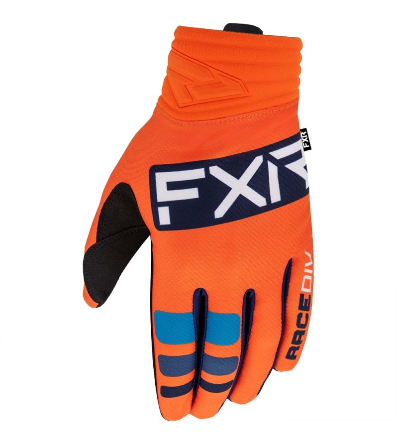 FXR Γάντια MX Prime Orange / Midnight