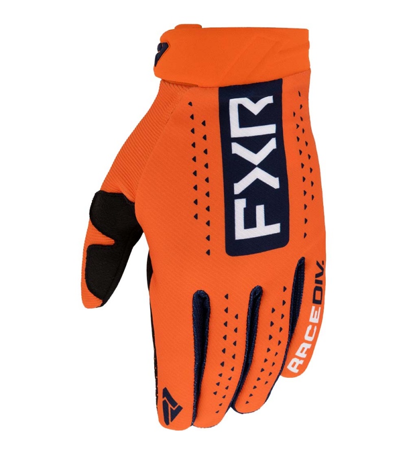 FXR Γάντια MX Reflex Orange / Midnight