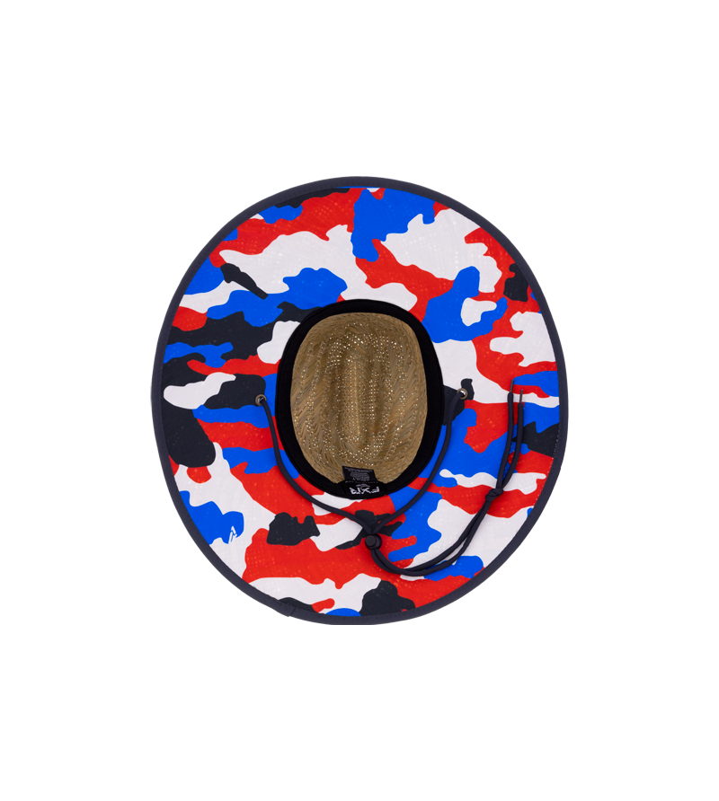 FXR Καπέλο Shoreside Straw Freedom Camo - Image 3
