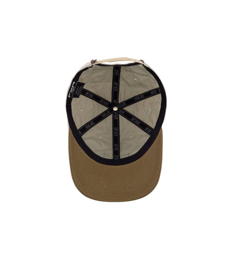 FXR Καπέλο Yard Quilted Stone / Canvas - Image 2