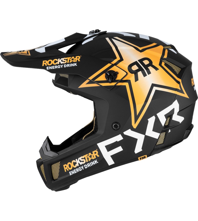 FXR Κράνος Clutch 1250gr. Rockstar (D-Rin)g Rockstar - Image 2