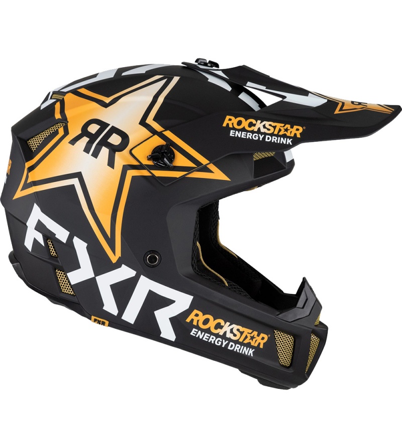 FXR Κράνος Clutch 1250gr. Rockstar (D-Rin)g Rockstar - Image 4
