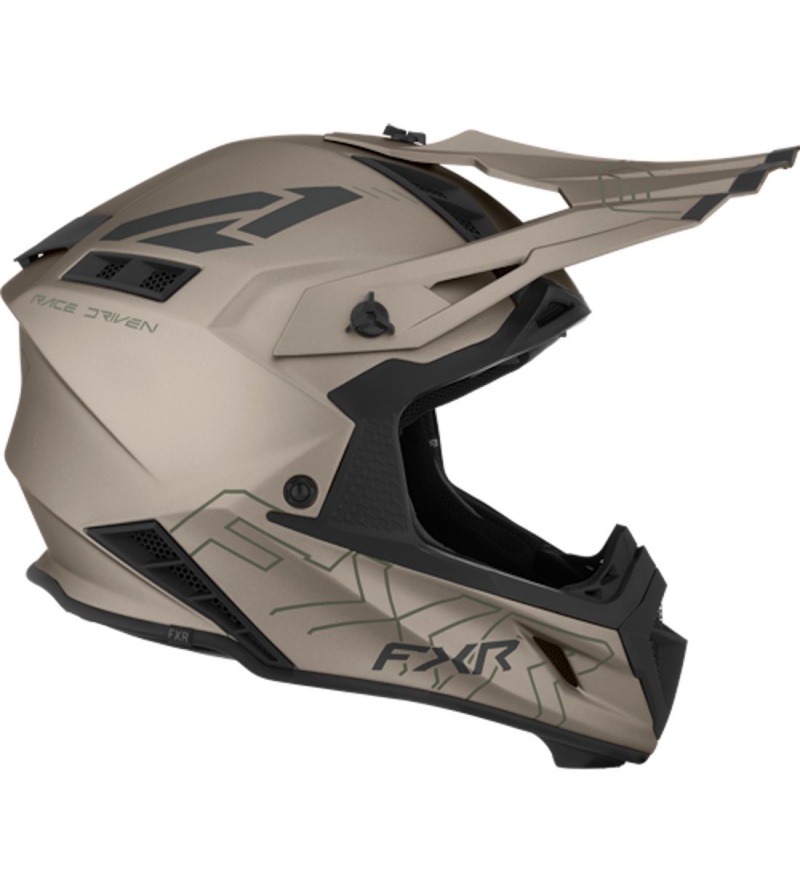 FXR Κράνος Helium Prime Stone/Army 2 FXR Κράνος Helium Prime Stone/Army - Image 2