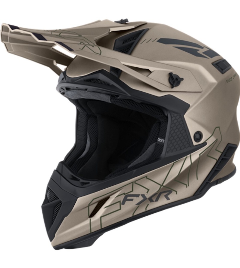 FXR Κράνος Helium Prime Stone/Army 1 FXR Κράνος Helium Prime Stone/Army