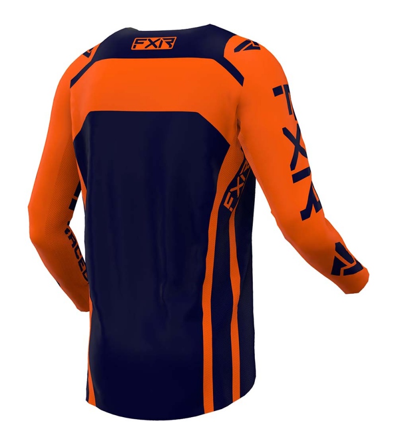 FXR Μπλούζα Enduro Off-Road Midnight / Orange - Image 2