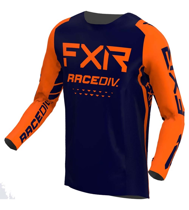 FXR Μπλούζα Enduro Off-Road Midnight / Orange
