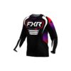 fxr μπλούζα mx clutch pro black red purple