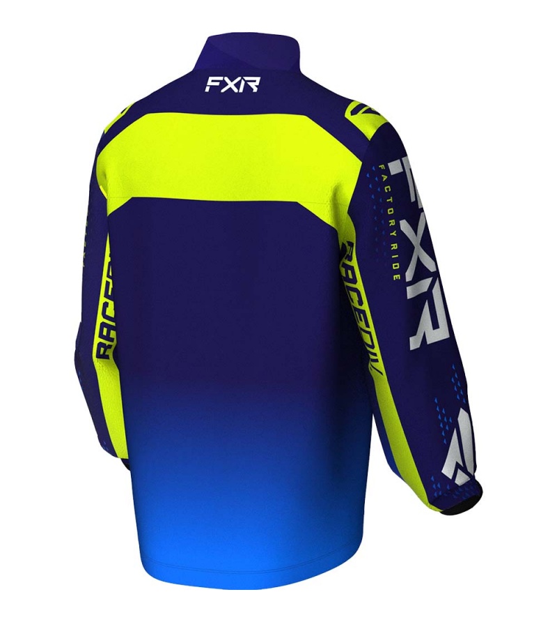 FXR Μπουφάν Endruro Lite Navy / Blue / Hi Vis - Image 2