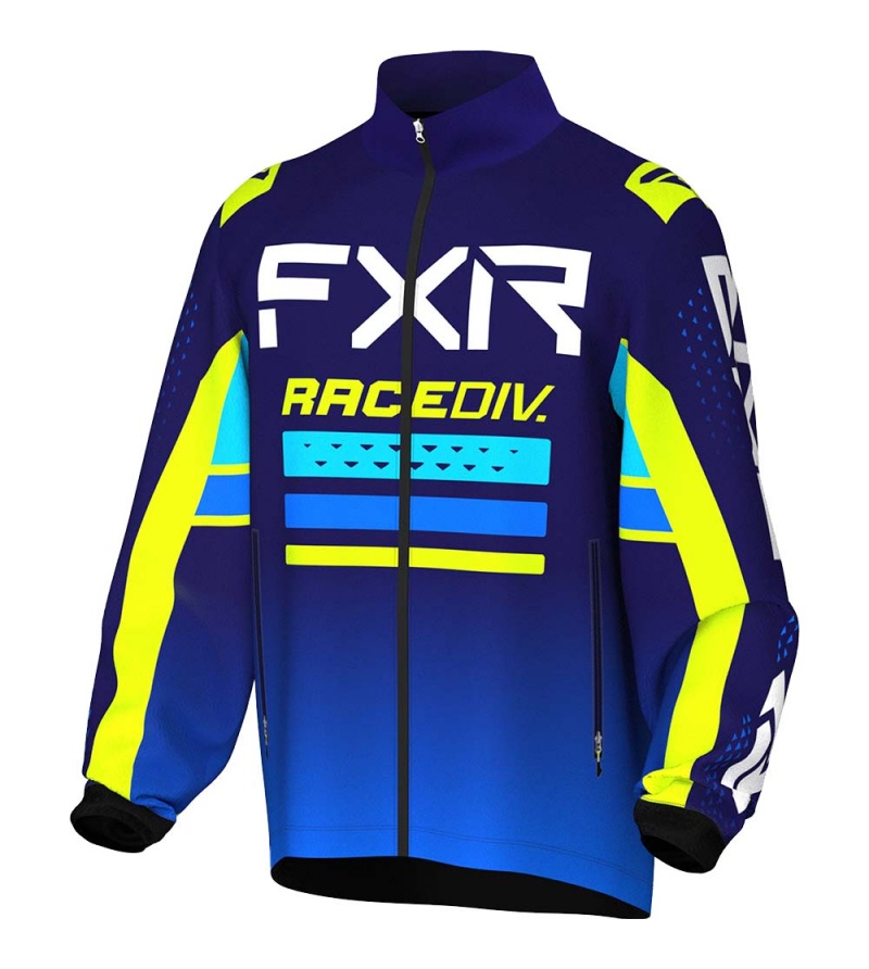 FXR Μπουφάν Endruro Lite Navy / Blue / Hi Vis