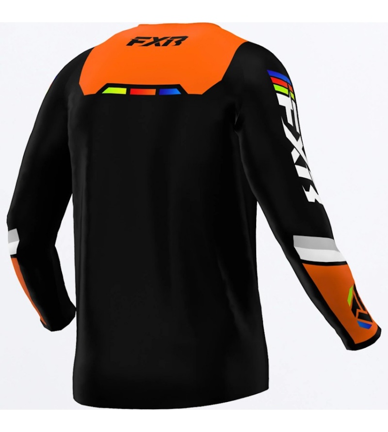 FXR Παιδική Μπλούζα MX Apex πορτοκαλί - Image 2