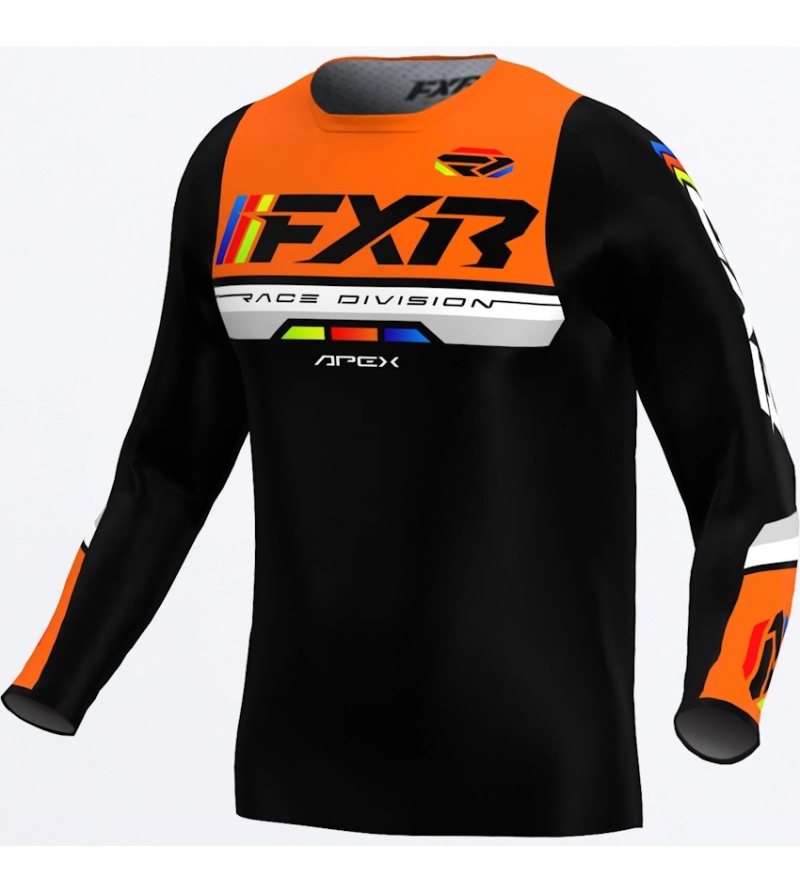 FXR Παιδική Μπλούζα MX Apex πορτοκαλί
