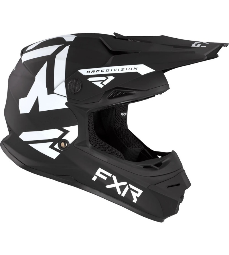 FXR Παιδικό Κράνος Legion Black / White - Image 3