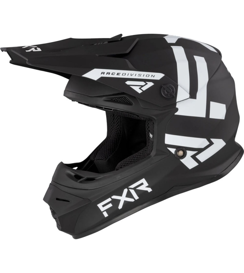 FXR Παιδικό Κράνος Legion Black / White - Image 4