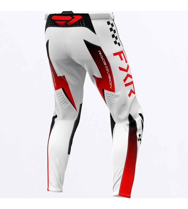 FXR Παντελόνι Clutch Pro Άσπρο/Κόκκινο/Μαύρο - Image 2