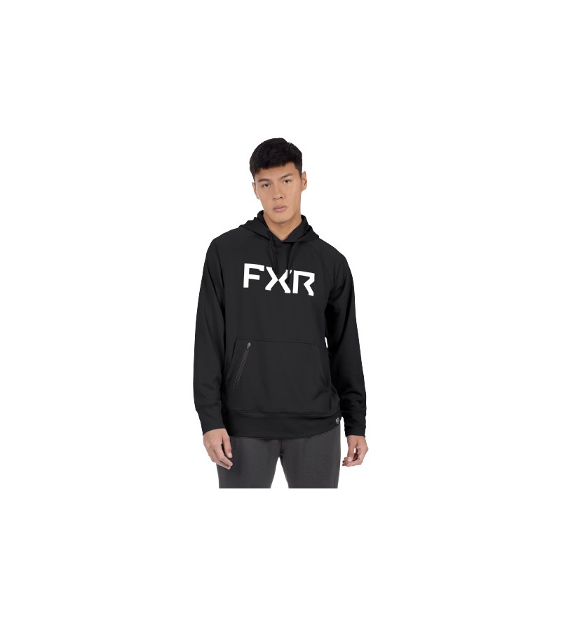 FXR Φούτερ Unisex Pilot UPF Black / White