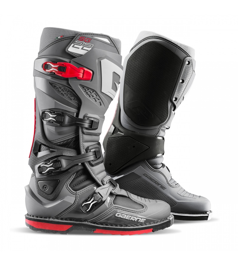 Gaerne SG22 Μπότες Anthracite / Black / Red - Image 4